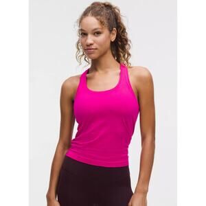 Lululemon Pink Swiftly Tech Racerback Tank Top 2.0 *Race Length, NWOT, Size 18